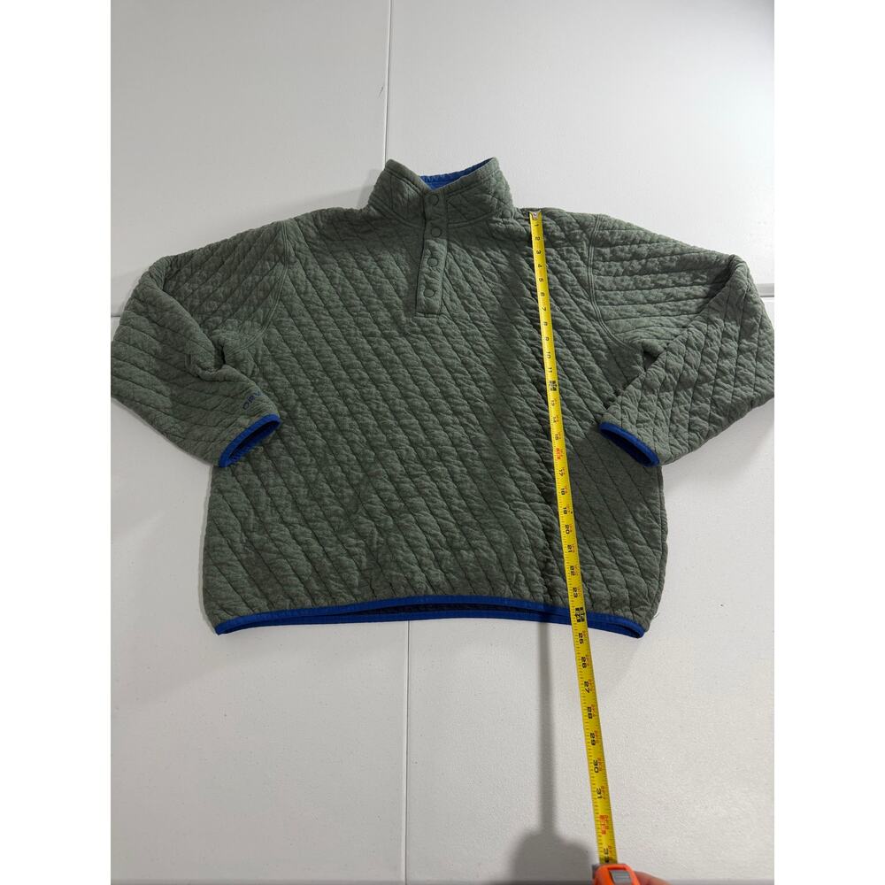 Orvis Battenkill Quilted Quarter Button Sweater M… - image 6